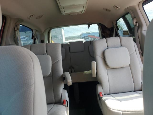 2A4RR5DG8BR615495 - 2011 CHRYSLER TOWN & COU TOURING Czerwony zdjęcie 10