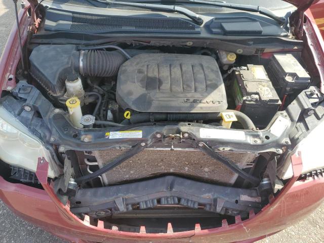 2A4RR5DG8BR615495 - 2011 CHRYSLER TOWN & COU TOURING Czerwony zdjęcie 12