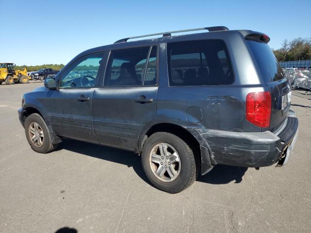 5FNYF18535B058023 - 2005 HONDA PILOT EXL Сұр фото 2