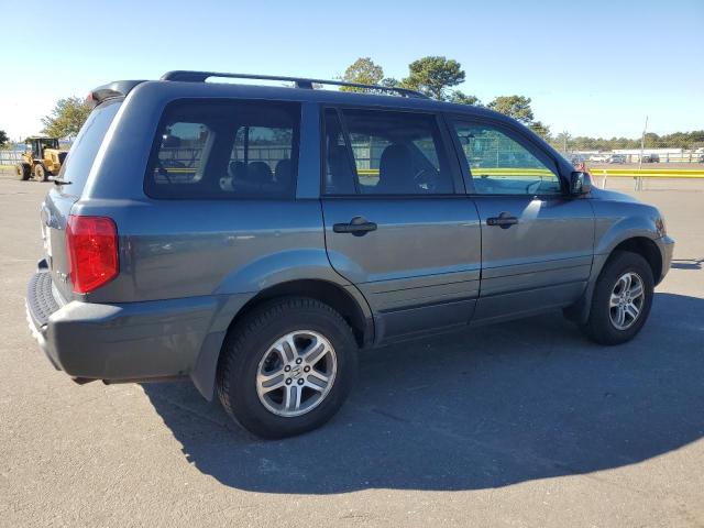 5FNYF18535B058023 - 2005 HONDA PILOT EXL Сұр фото 3