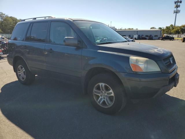 5FNYF18535B058023 - 2005 HONDA PILOT EXL Сұр фото 4
