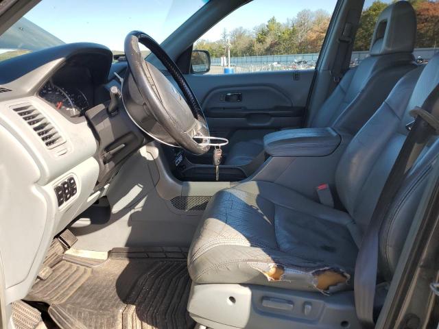 5FNYF18535B058023 - 2005 HONDA PILOT EXL Сұр фото 7