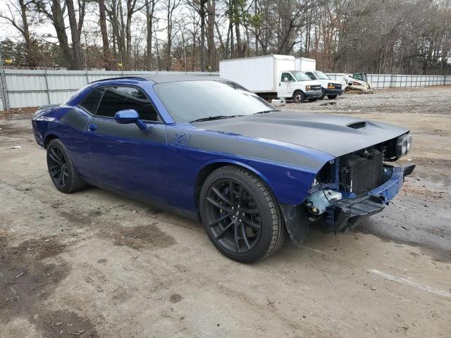 2C3CDZFJ7LH242696 - 2020 DODGE CHALLENGER R/T SCAT PACK BLUE photo 4