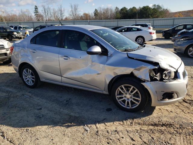 1G1JC5SHXE4224963 - 2014 CHEVROLET SONIC LT SILVER photo 4