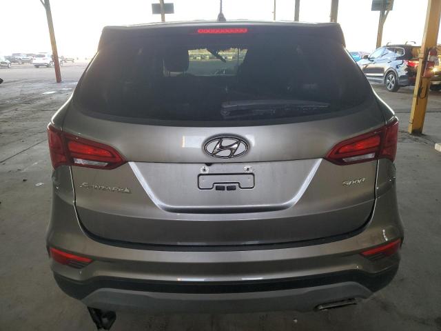 5XYZT3LB1JG572140 - 2018 HYUNDAI SANTA FE S GRAY photo 6