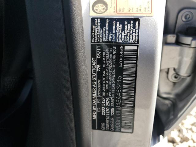 WDDHF8HB4BA463445 - 2011 MERCEDES-BENZ E 350 4MATIC SILVER photo 13