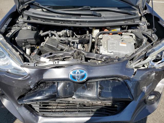 JTDKDTB36F1105781 - 2015 TOYOTA PRIUS C SILVER photo 11