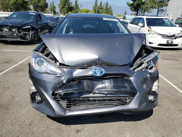 JTDKDTB36F1105781 - 2015 TOYOTA PRIUS C SILVER photo 5