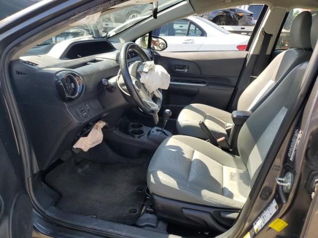 JTDKDTB36F1105781 - 2015 TOYOTA PRIUS C SILVER photo 7