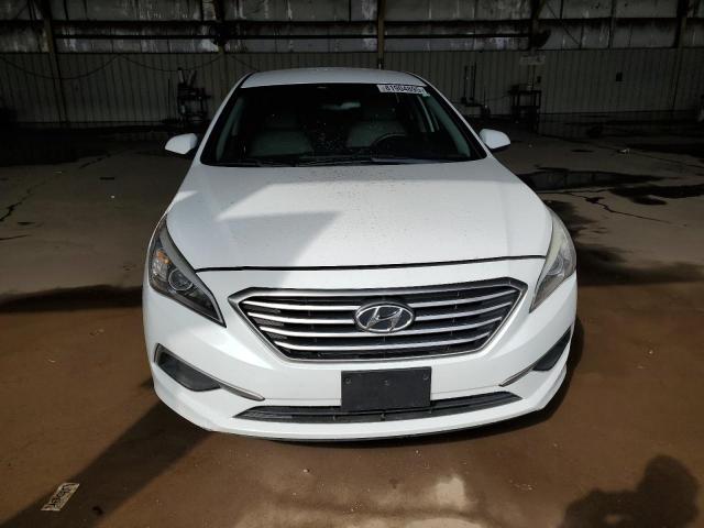 5NPE24AF6GH276576 - 2016 HYUNDAI SONATA SE WHITE photo 5
