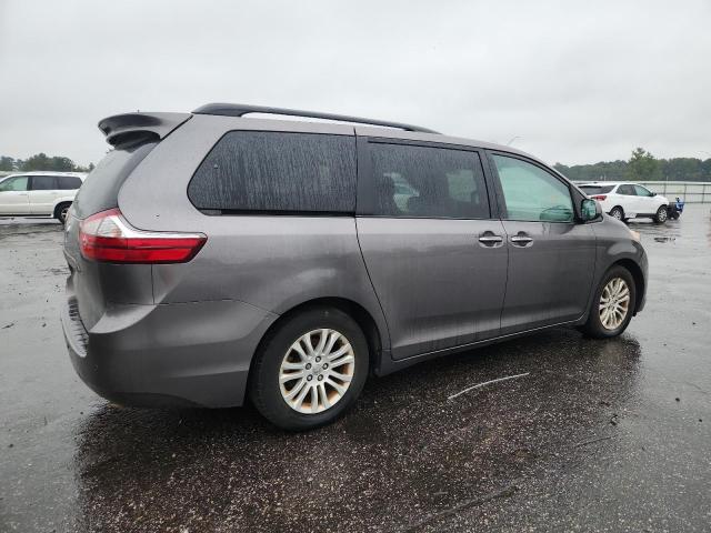 5TDYK3DC0FS668339 - 2015 TOYOTA SIENNA XLE 灰色 照片 3