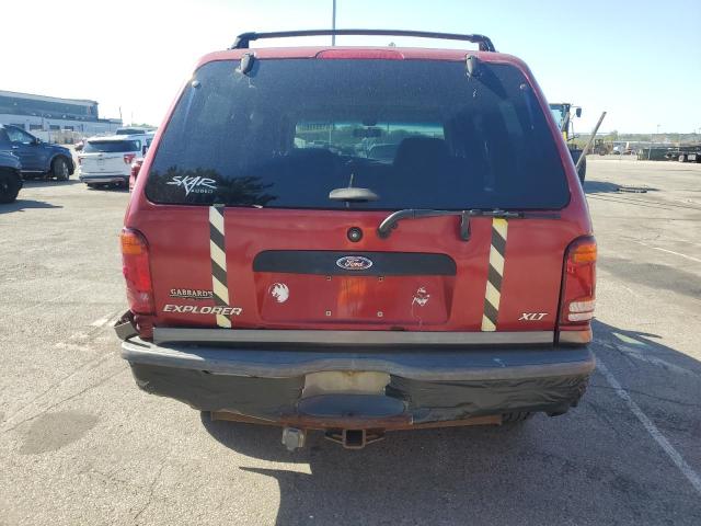 1FMZU83PX1ZA34250 - 2001 FORD EXPLORER XLT Կարմիր լուսանկար 6