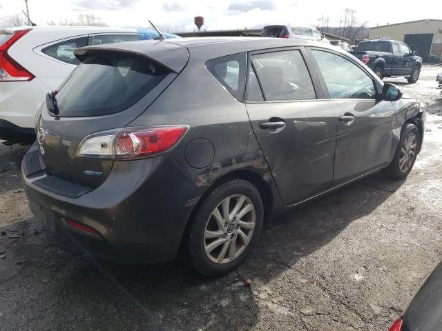 JM1BL1L71D1797423 - 2013 MAZDA 3 I GRAY photo 3