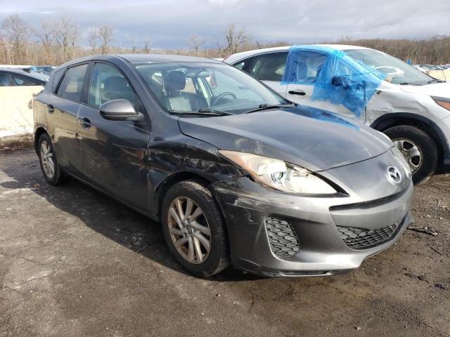 JM1BL1L71D1797423 - 2013 MAZDA 3 I GRAY photo 4