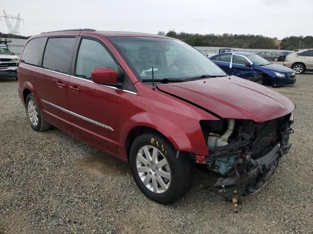 2C4RC1BG4ER394310 - 2014 CHRYSLER TOWN & COU TOURING Կարմիր լուսանկար 4