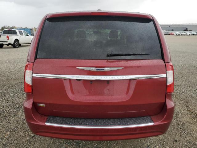 2C4RC1BG4ER394310 - 2014 CHRYSLER TOWN & COU TOURING Կարմիր լուսանկար 6