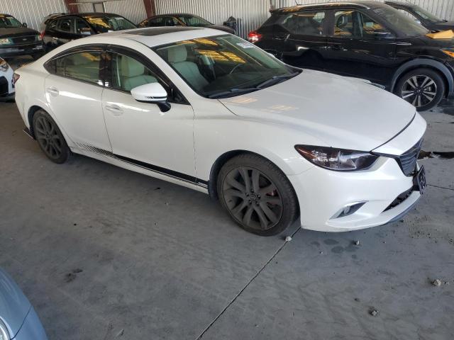 JM1GJ1T56F1221758 - 2015 MAZDA 6 TOURING WHITE photo 4