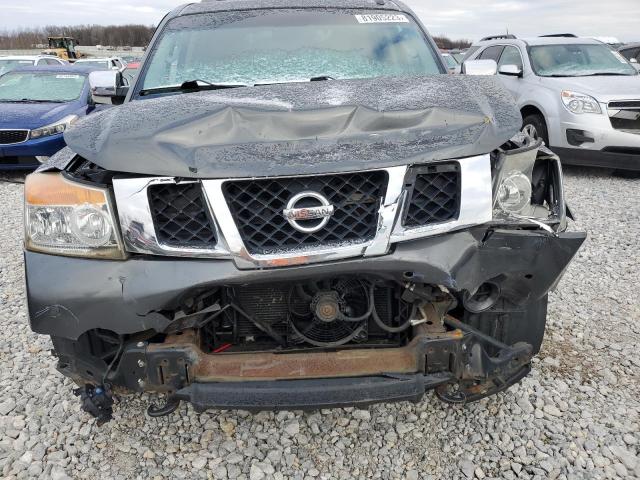 5N1AA08C88N624736 - 2008 NISSAN ARMADA SE GRAY photo 5