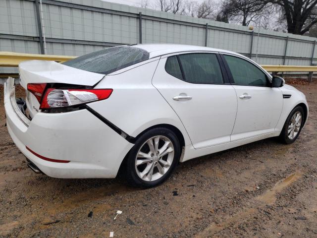 5XXGN4A75CG028043 - 2012 KIA OPTIMA EX WHITE photo 3