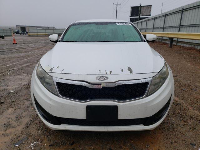 5XXGN4A75CG028043 - 2012 KIA OPTIMA EX WHITE photo 5