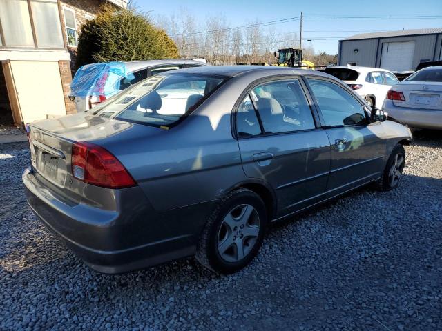 2HGES26714H632296 - 2004 HONDA CIVIC EX GRAY photo 3