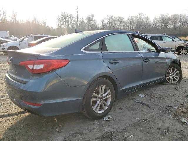 5NPE24AF0GH428514 - 2016 HYUNDAI SONATA SE BLUE photo 3