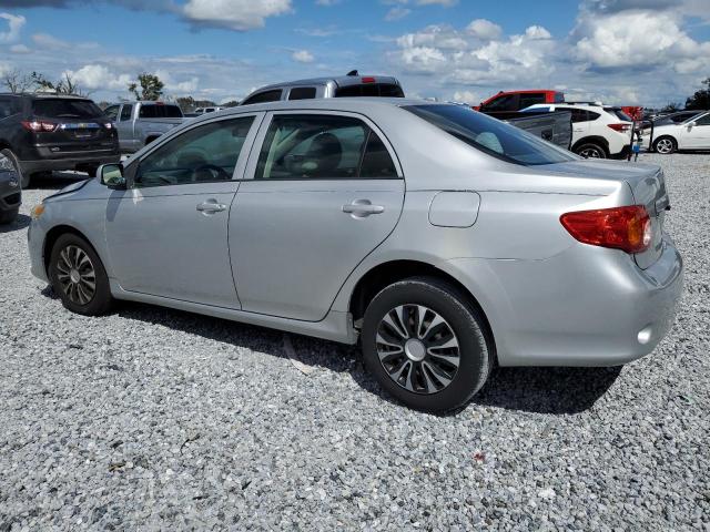 1NXBU4EE2AZ247342 - 2010 TOYOTA COROLLA BASE Արծաթագույն լուսանկար 2