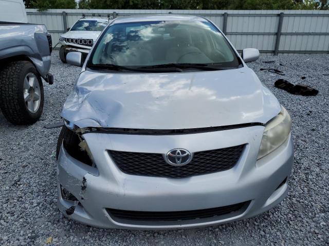 1NXBU4EE2AZ247342 - 2010 TOYOTA COROLLA BASE Արծաթագույն լուսանկար 5