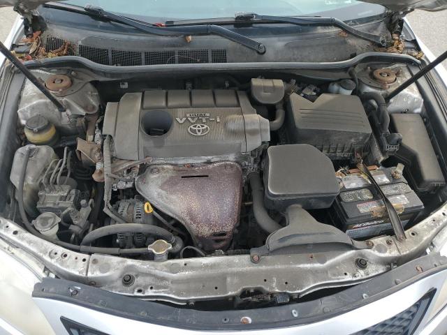 4T1BF3EKXAU003397 - 2010 TOYOTA CAMRY BASE SILVER photo 11