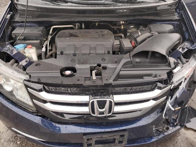 5FNRL5H27FB091005 - 2015 HONDA ODYSSEY LX BLUE photo 12