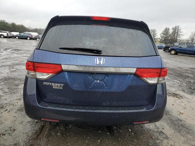 5FNRL5H27FB091005 - 2015 HONDA ODYSSEY LX BLUE photo 6