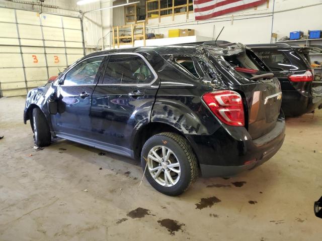 2GNALCEKXG1177815 - 2016 CHEVROLET EQUINOX LT BLACK photo 2