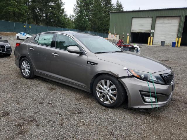5XXGN4A70FG407553 - 2015 KIA OPTIMA EX SILVER photo 4