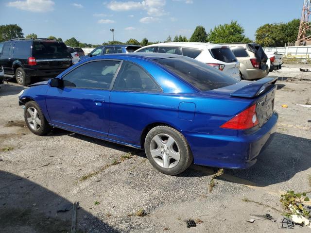1HGEM22904L025956 - 2004 HONDA CIVIC EX BLUE photo 2