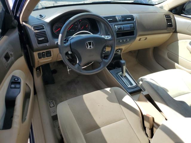 1HGEM22904L025956 - 2004 HONDA CIVIC EX BLUE photo 8