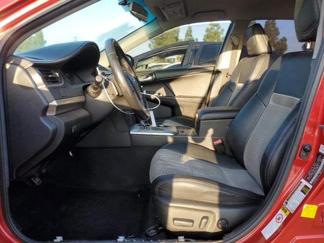 4T1BF1FK9EU778119 - 2014 TOYOTA CAMRY L RED photo 7