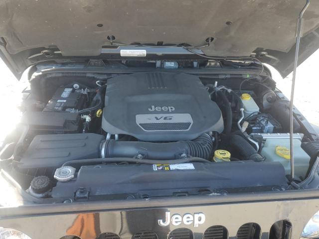 1C4BJWEG6FL730162 - 2015 JEEP WRANGLER U SAHARA BLACK photo 12