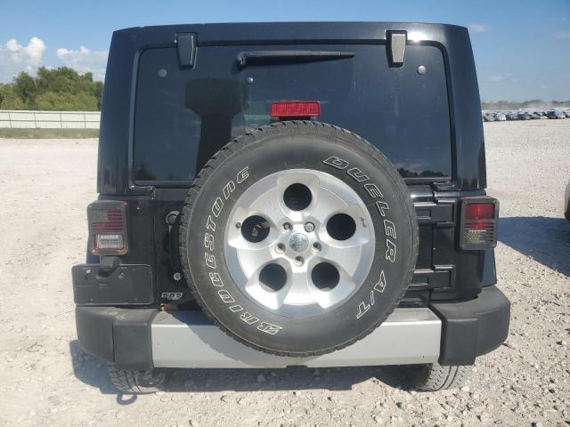 1C4BJWEG6FL730162 - 2015 JEEP WRANGLER U SAHARA BLACK photo 6