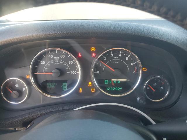 1C4BJWEG6FL730162 - 2015 JEEP WRANGLER U SAHARA BLACK photo 9