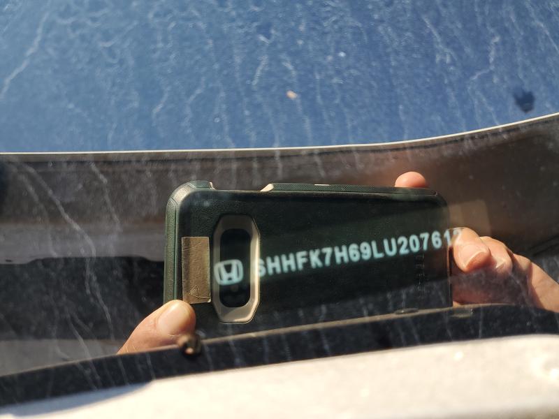 SHHFK7H69LU207612 - 2020 HONDA CIVIC EX Ağ foto 13