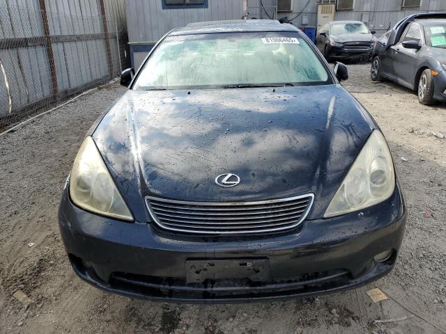 JTHBA30G155120371 - 2005 LEXUS ES 330 BLACK photo 5