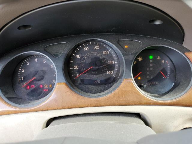 JTHBA30G155120371 - 2005 LEXUS ES 330 BLACK photo 9