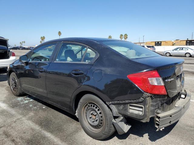 19XFB2F5XCE018858 - 2012 HONDA CIVIC LX შავი ფოტო 2