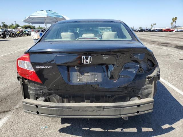 19XFB2F5XCE018858 - 2012 HONDA CIVIC LX შავი ფოტო 6