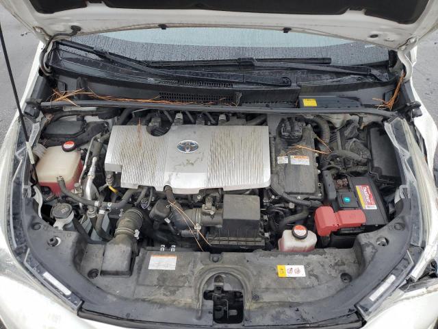JTDKARFU0G3014574 - 2016 TOYOTA PRIUS WHITE photo 12