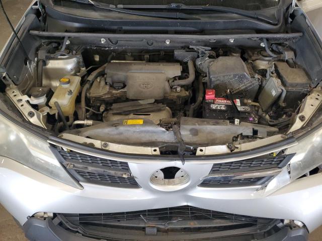 2T3RFREV8DW050936 - 2013 TOYOTA RAV4 XLE SILVER photo 12