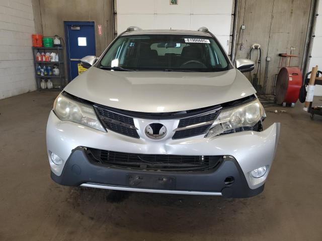 2T3RFREV8DW050936 - 2013 TOYOTA RAV4 XLE SILVER photo 5