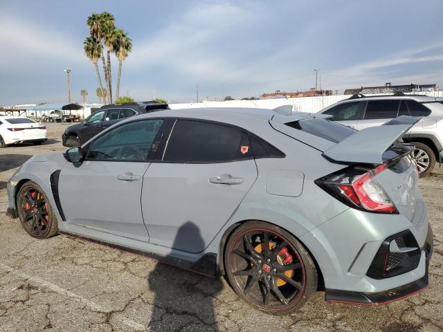 SHHFK8G7XMU201948 - 2021 HONDA CIVIC TYPE-R TOURING GRAY photo 2