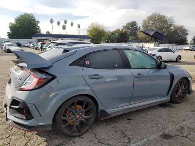 SHHFK8G7XMU201948 - 2021 HONDA CIVIC TYPE-R TOURING GRAY photo 3