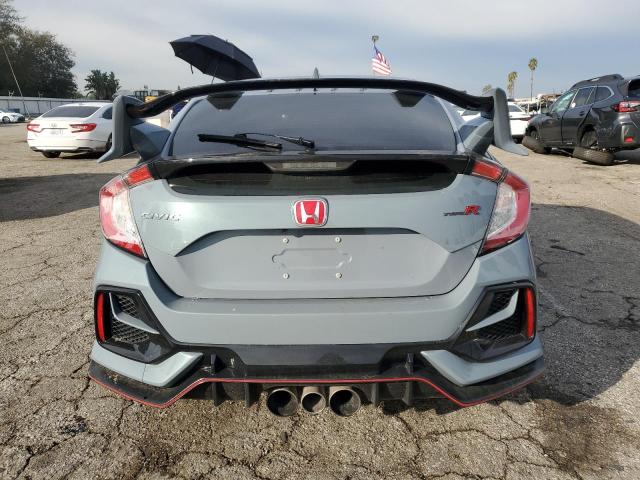 SHHFK8G7XMU201948 - 2021 HONDA CIVIC TYPE-R TOURING GRAY photo 6